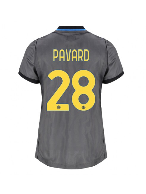 Ženski Nogometna dresi replika Inter Milan Benjamin Pavard #28 Tretji 2026-27 Kratek rokav Ženski Nogometna dresi replika Inter Milan Benjamin Pavard #28 Tretji 2026-27 Kratek rokav